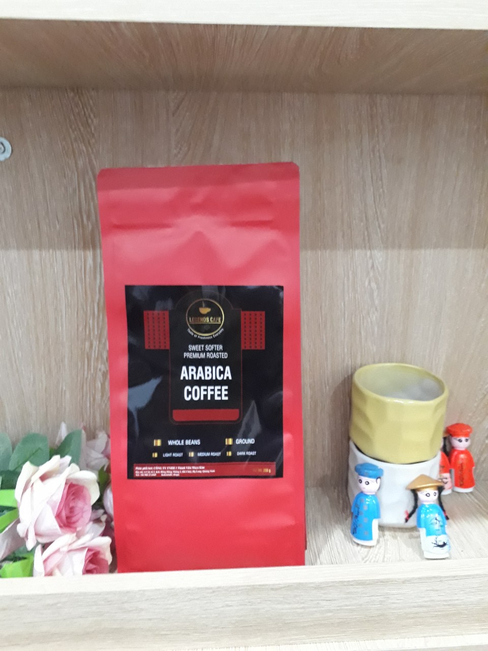 Cà phê rang nguyên chất